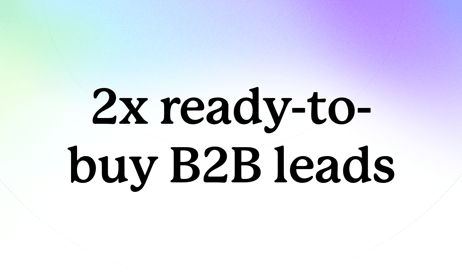 DialMyCalls case study graphic highlighting doubled sign-ups with ideal B2B SaaS clients